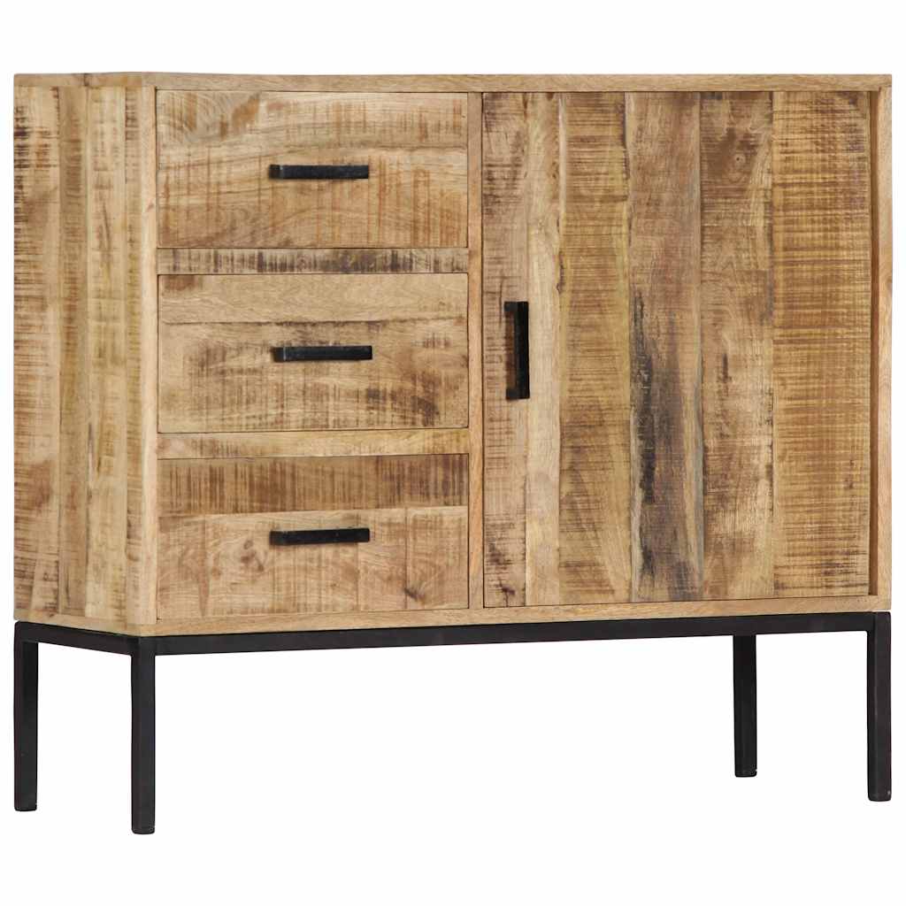 Buffet 88x30x71 cm Bois de manguier massif
