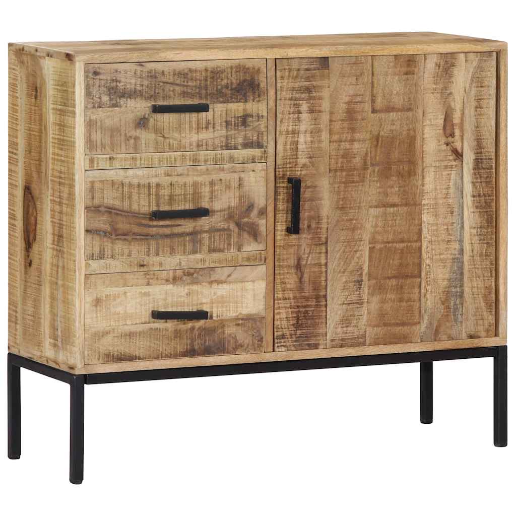 Buffet 88x30x71 cm Bois de manguier massif