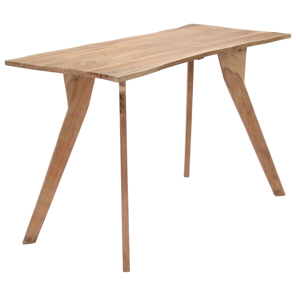 Table de salle à manger 120x58x76 cm Bois d'acacia solide - XIOS