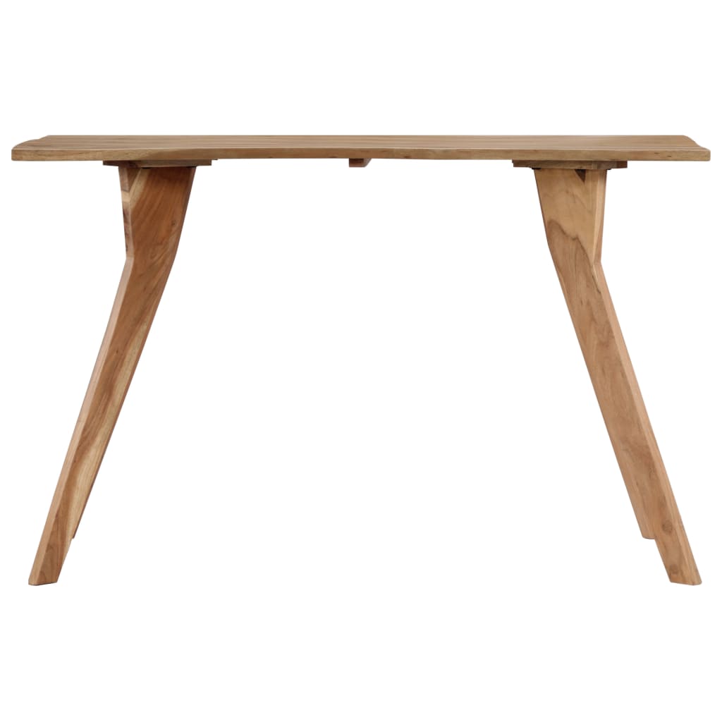 Table de salle à manger 120x58x76 cm Bois d'acacia solide - XIOS