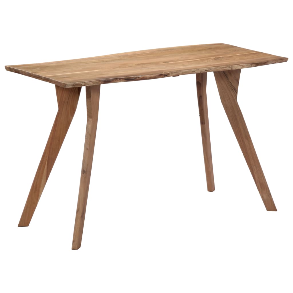 Table de salle à manger 120x58x76 cm Bois d'acacia solide - XIOS