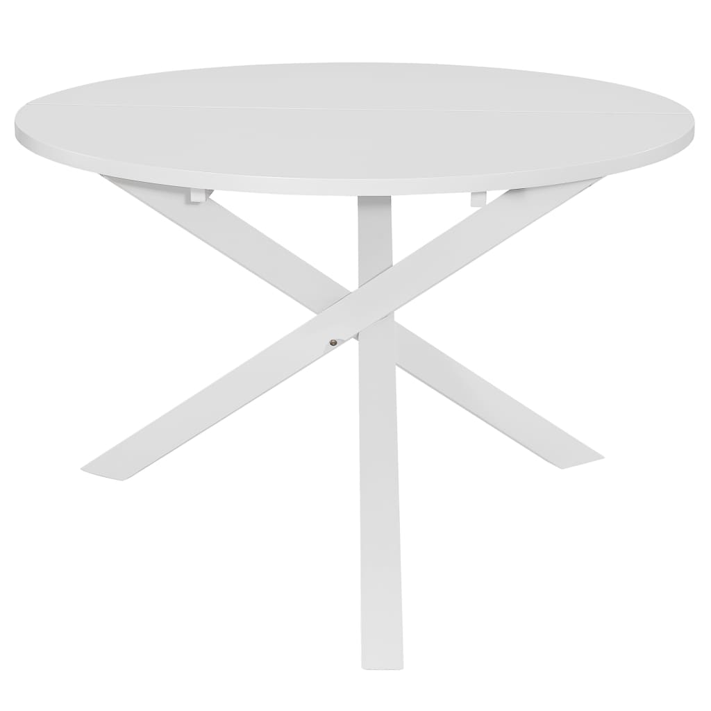Table à manger Blanc 120x75 cm MDF - XIOS