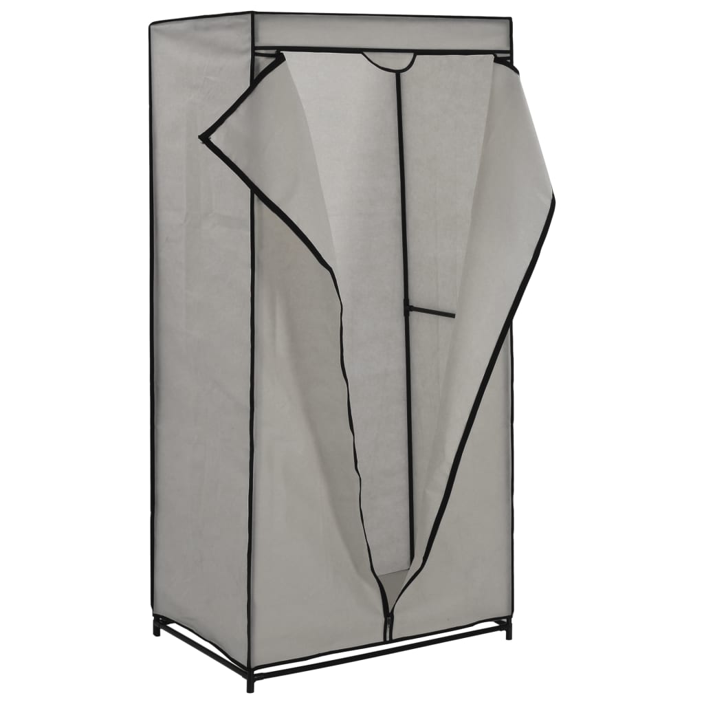 Garde-robe Gris 75x50x160 cm - XIOS