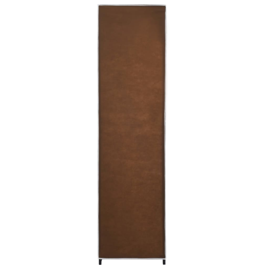 Garde-robe avec 4 compartiments Marron 175x45x170 cm - XIOS