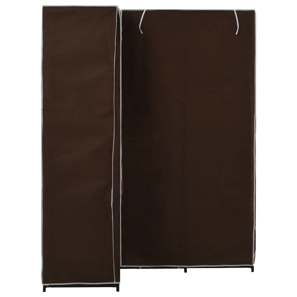 Garde-robe d'angle Marron 130x87x169 cm - XIOS