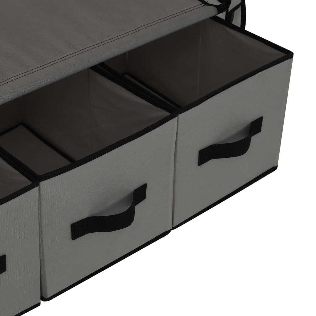 Garde-robe Gris 87 x 49 x 159 cm Tissu - XIOS