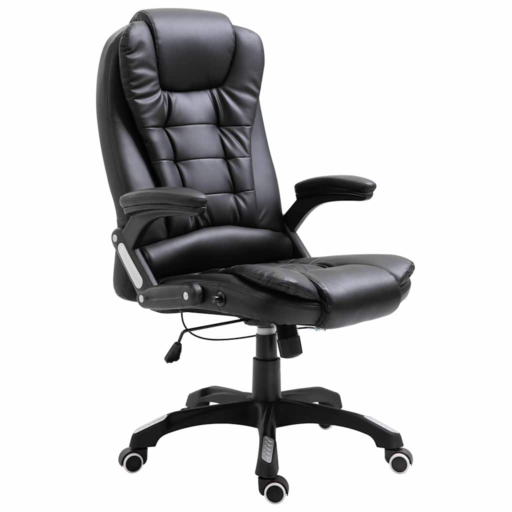 Chaise de bureau Noir Similicuir