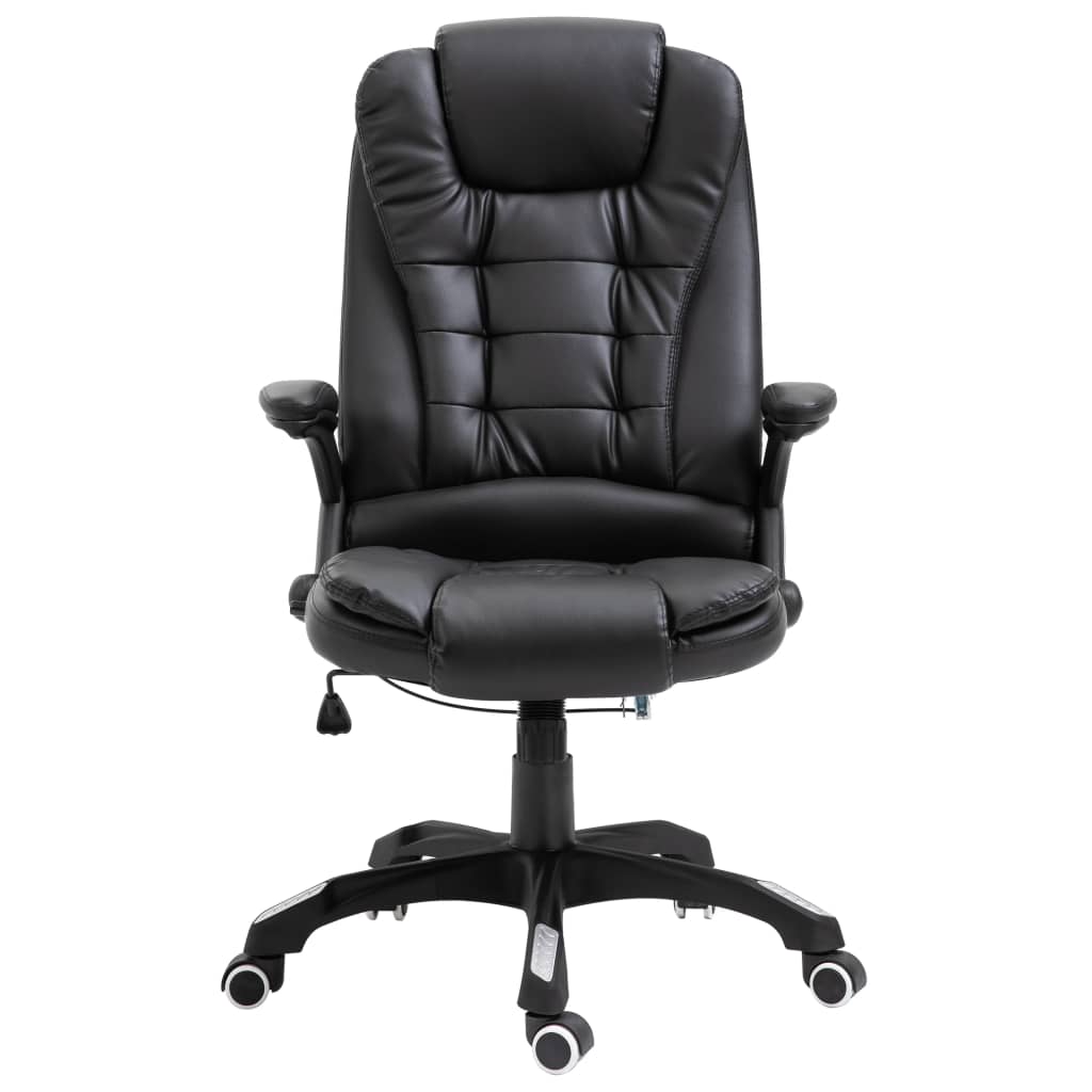 Chaise de bureau Noir Similicuir - XIOS