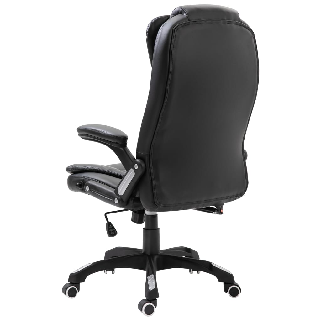 Chaise de bureau Noir Similicuir - XIOS
