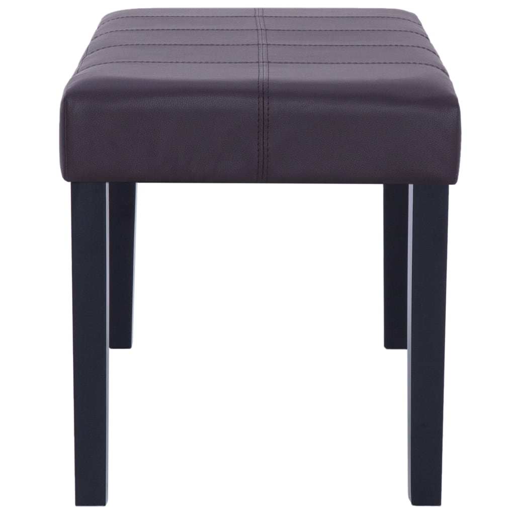Banc 106 cm Marron Similicuir - XIOS