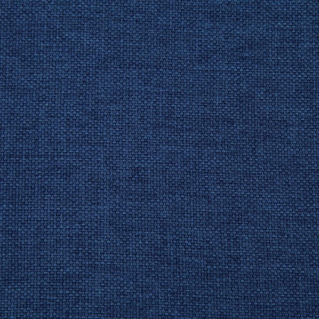 Banc avec compartiment de rangement 116 cm Bleu Polyester - XIOS