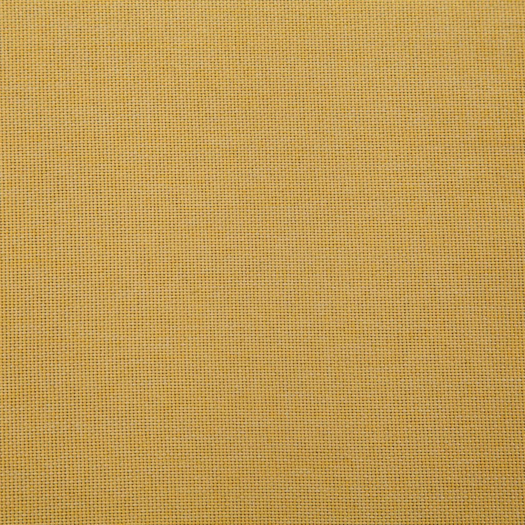 Banc avec compartiment de rangement 116 cm Jaune Polyester - XIOS