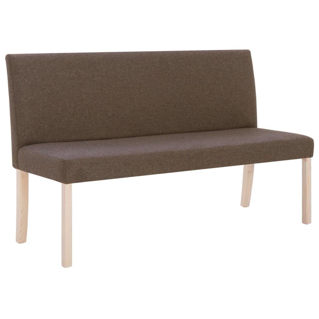 Banc 139,5 cm Marron Polyester - XIOS