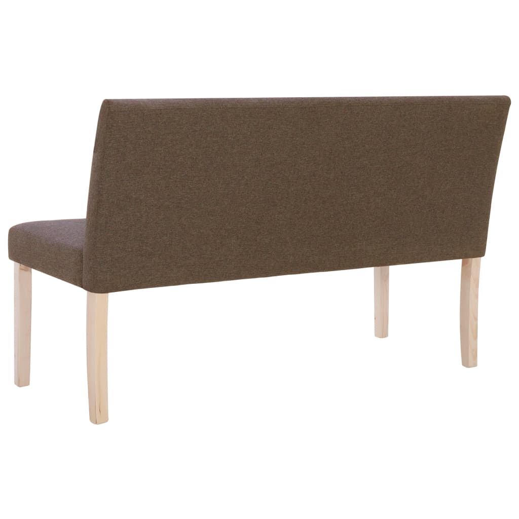 Banc 139,5 cm Marron Polyester - XIOS