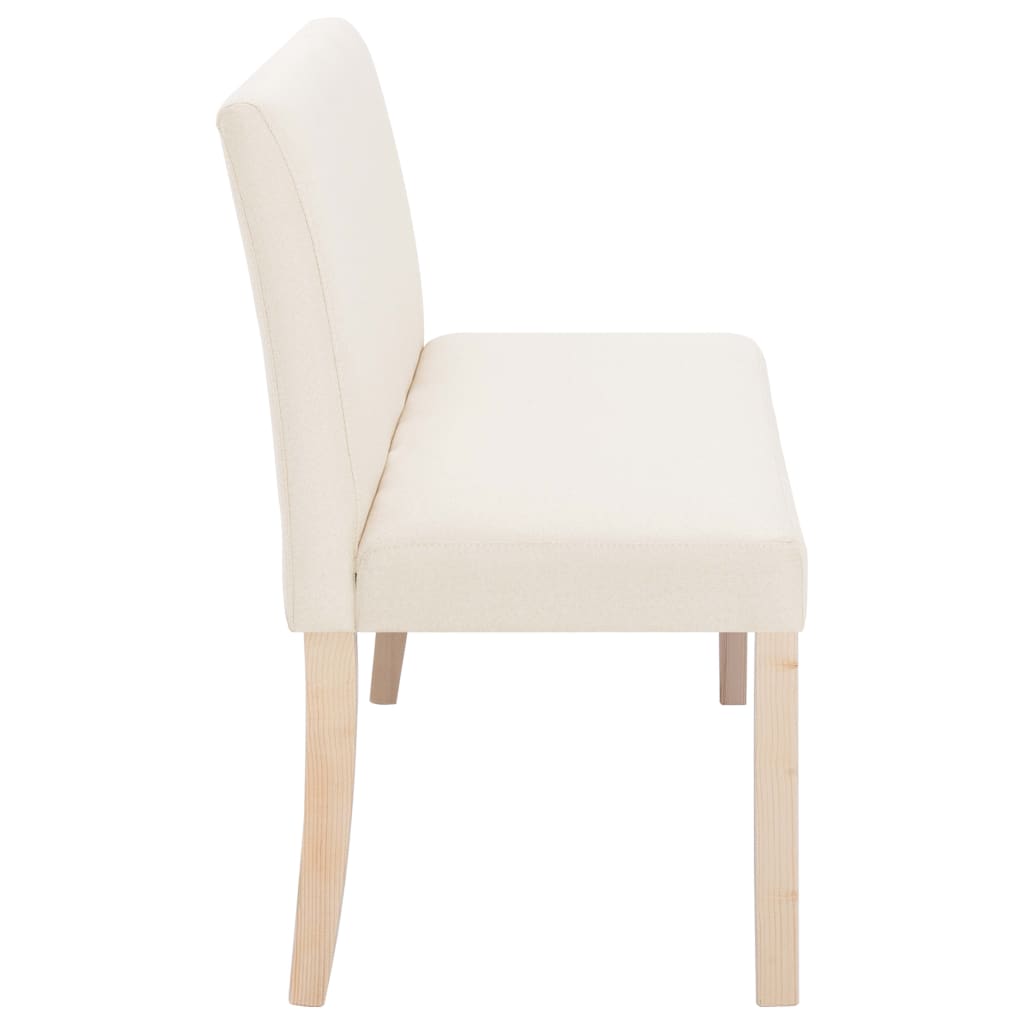 Banc 139,5 cm Crème Polyester - XIOS