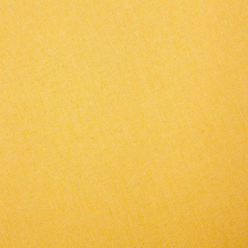 Canapé à 2 places tissu jaune