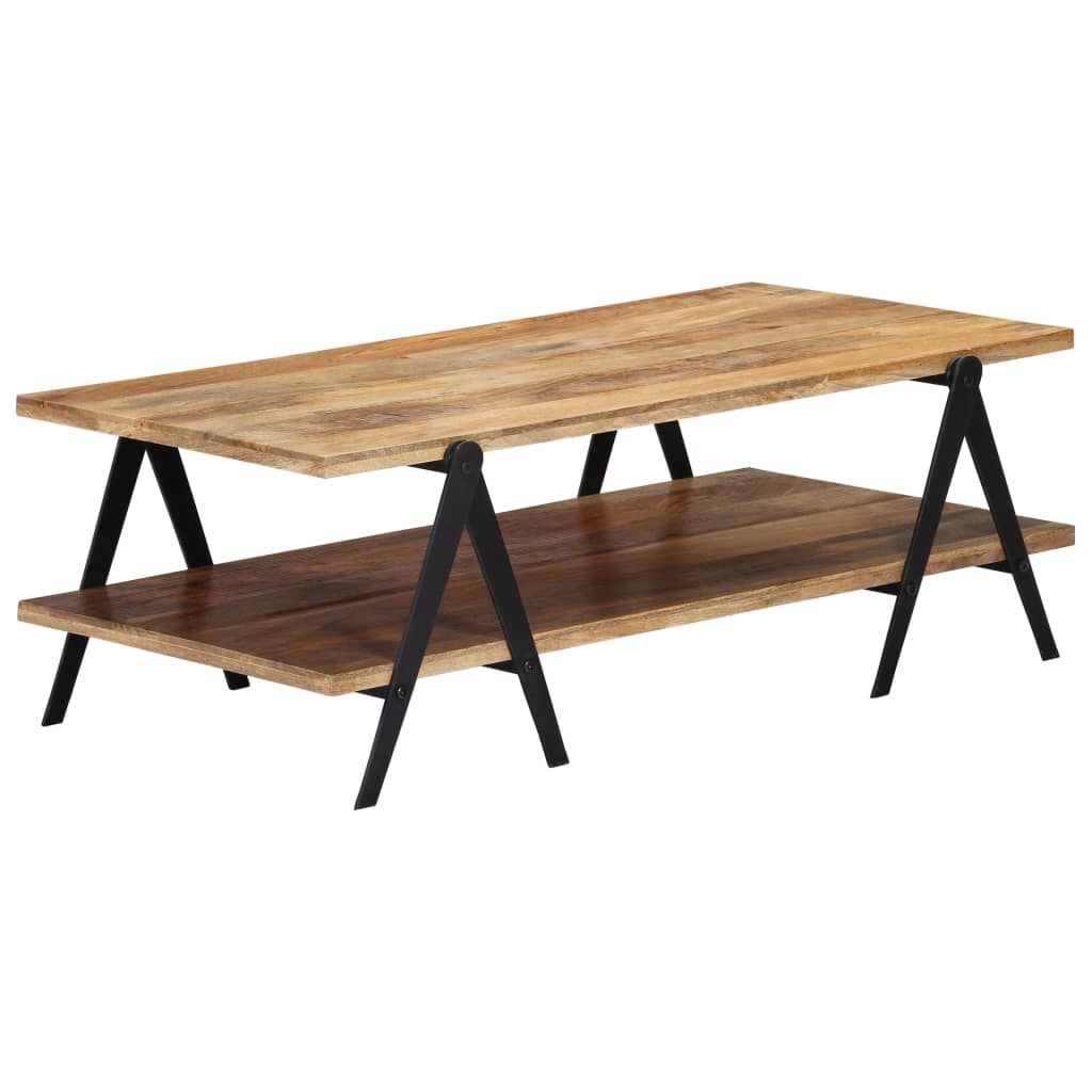 Table basse 115x60x40 cm Bois de manguier massif - XIOS