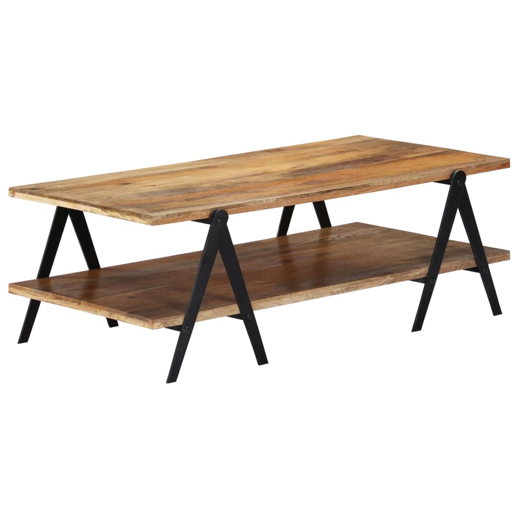 Table basse 115x60x40 cm Bois de manguier massif - XIOS
