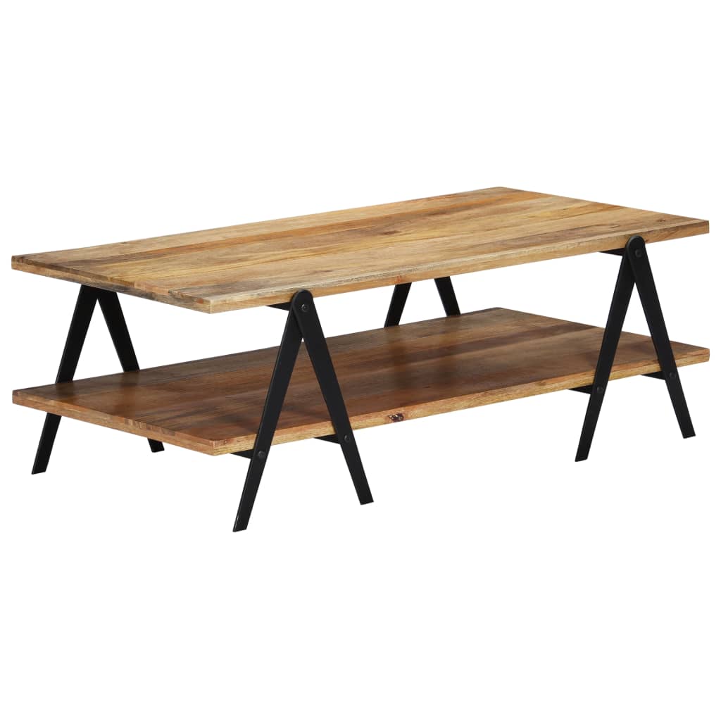 Table basse 115x60x40 cm Bois de manguier massif - XIOS