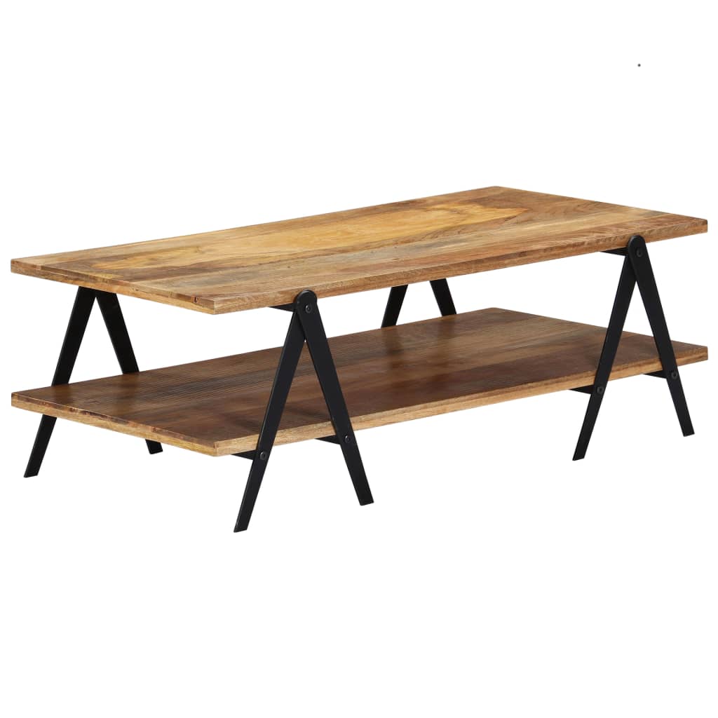 Table basse 115x60x40 cm Bois de manguier massif - XIOS
