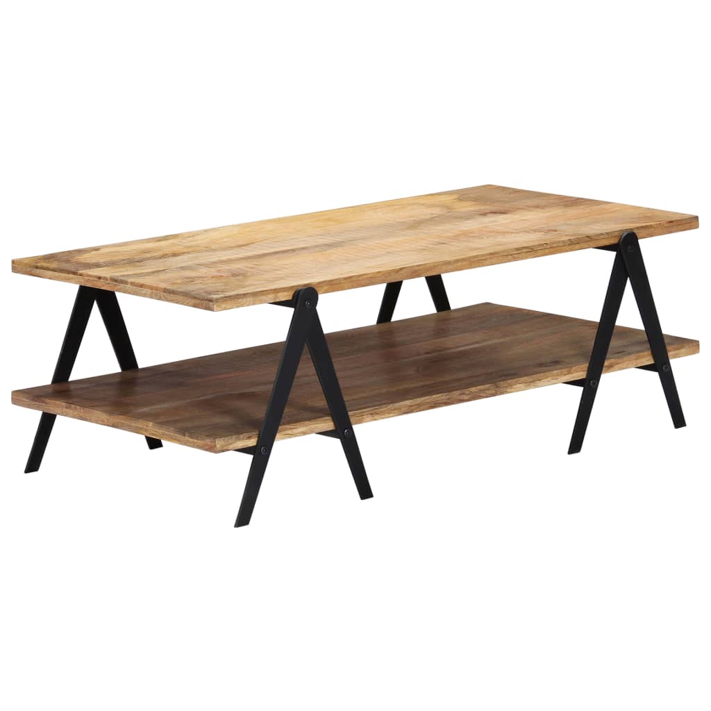 Table basse 115x60x40 cm Bois de manguier massif - XIOS
