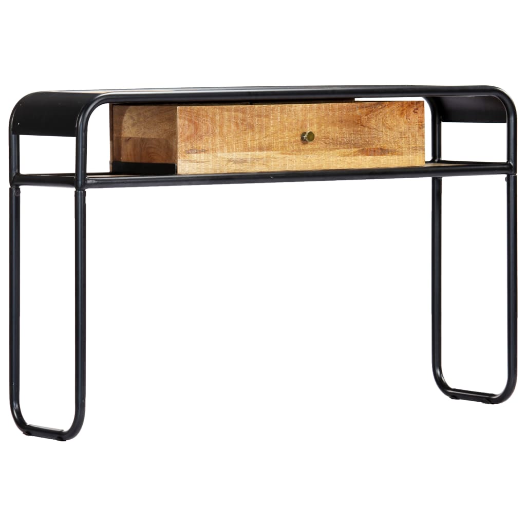 Table console 118 x 30 x 75 cm Bois de manguier massif - XIOS
