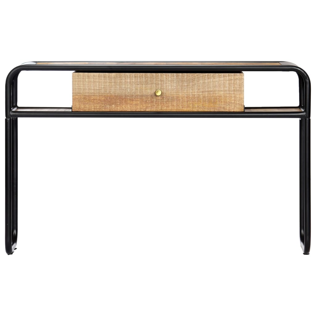 Table console 118 x 30 x 75 cm Bois de manguier massif - XIOS