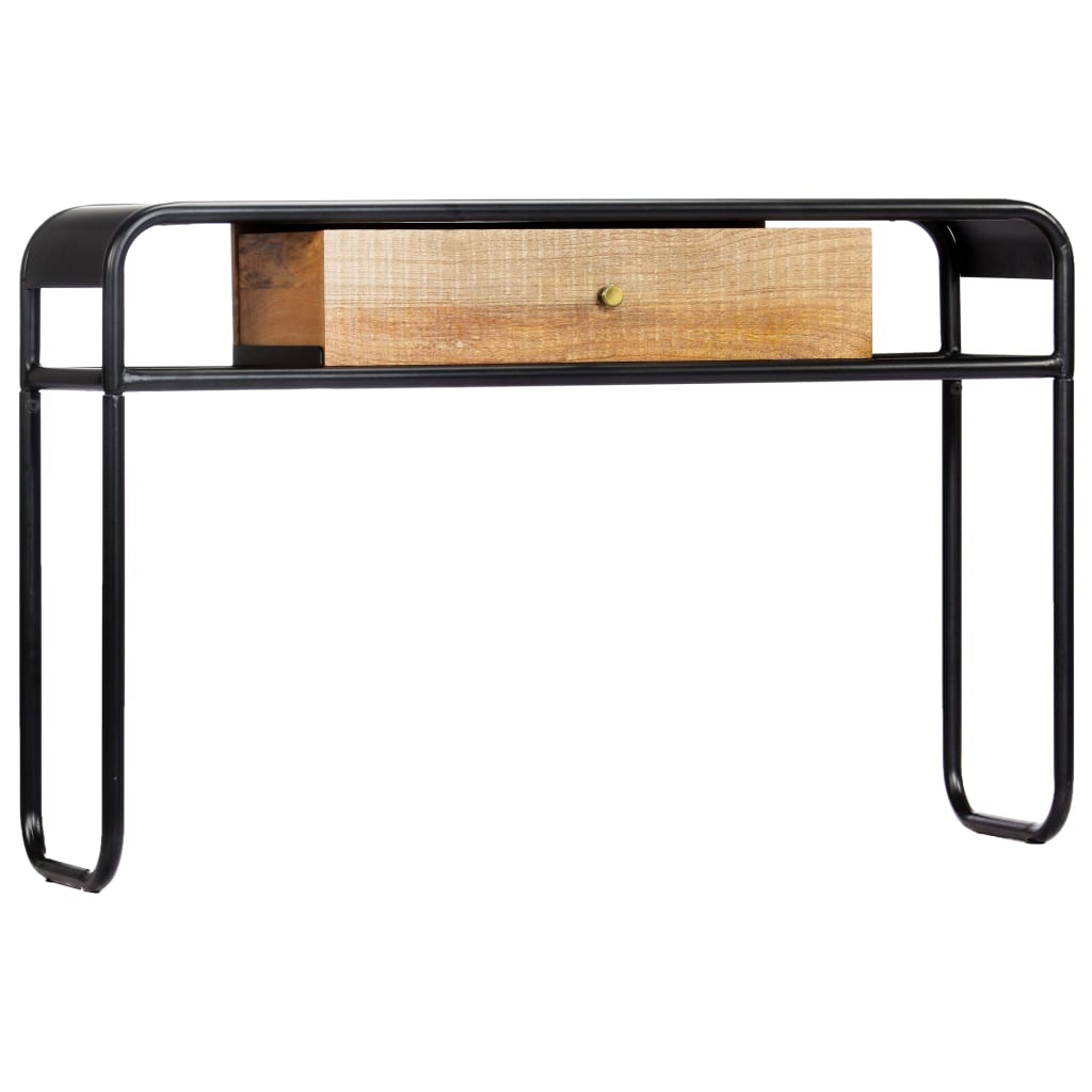 Table console 118 x 30 x 75 cm Bois de manguier massif - XIOS