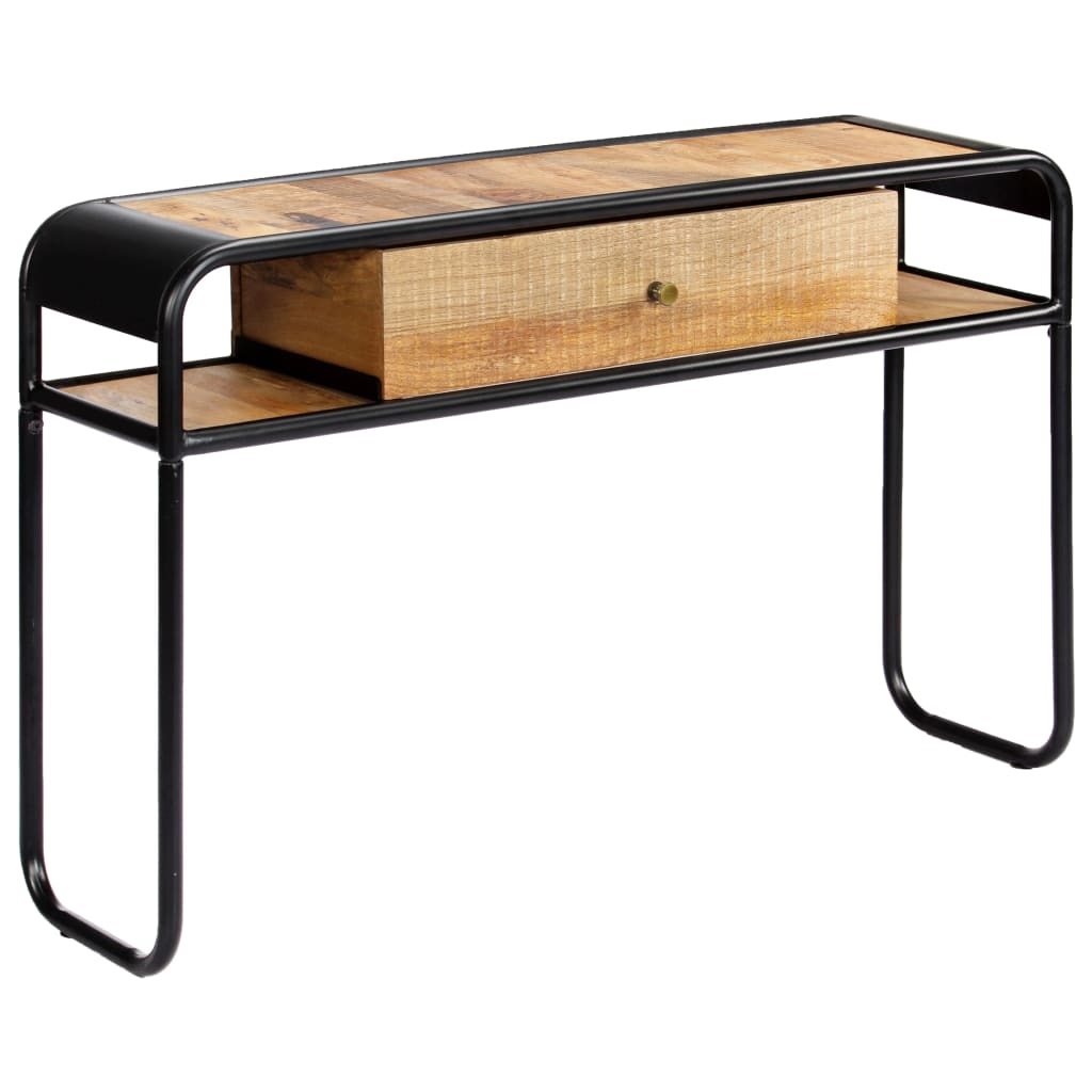 Table console 118 x 30 x 75 cm Bois de manguier massif - XIOS