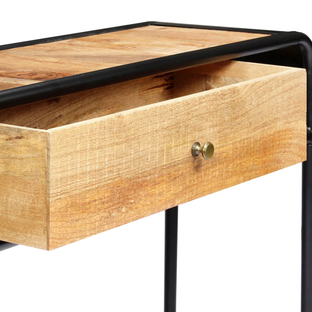Table console 118 x 30 x 75 cm Bois de manguier massif - XIOS