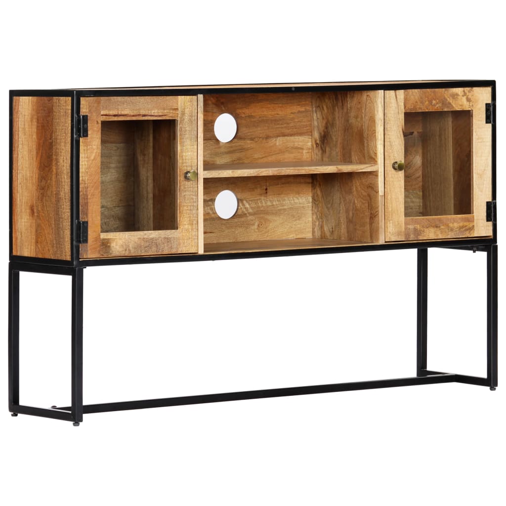 Meuble TV 120x30x75 cm Bois de récupération massif - XIOS