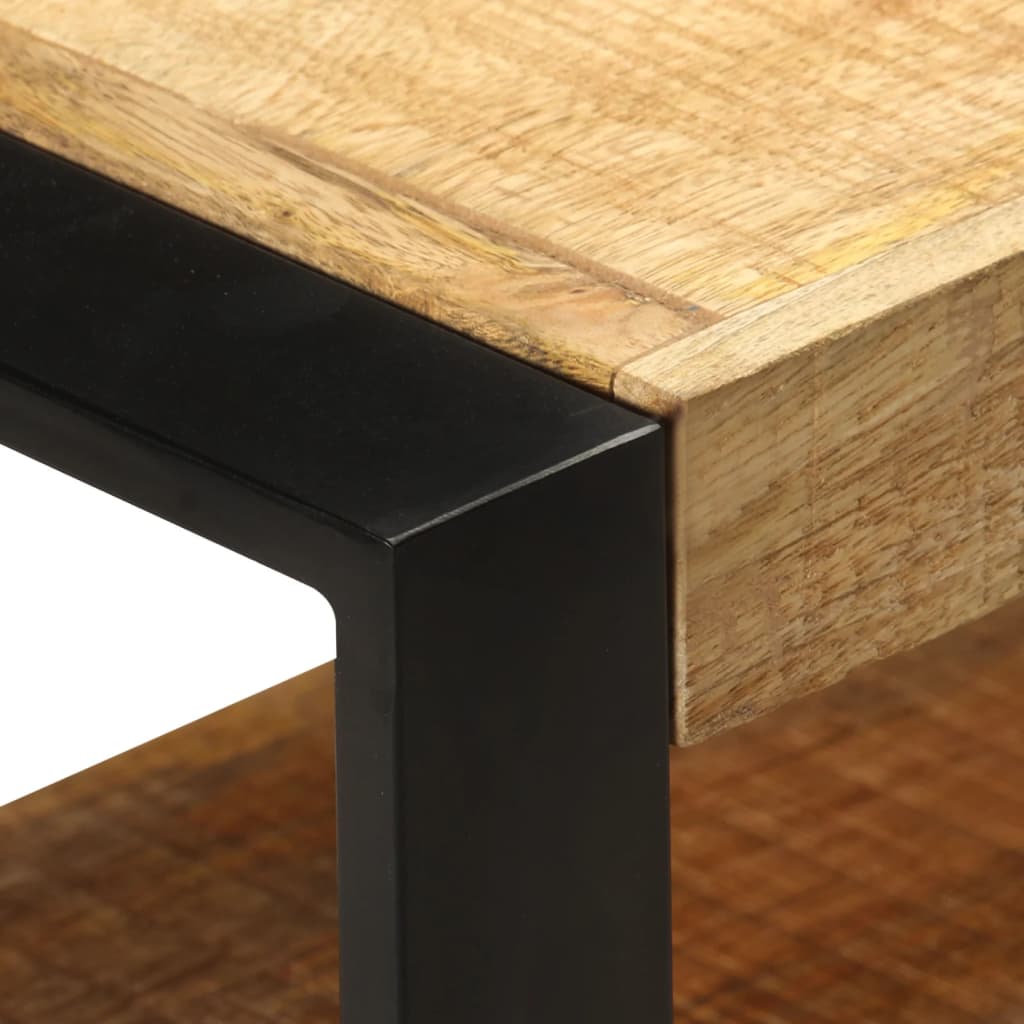 Meuble TV 150x30x45 cm Bois solide de manguier - XIOS