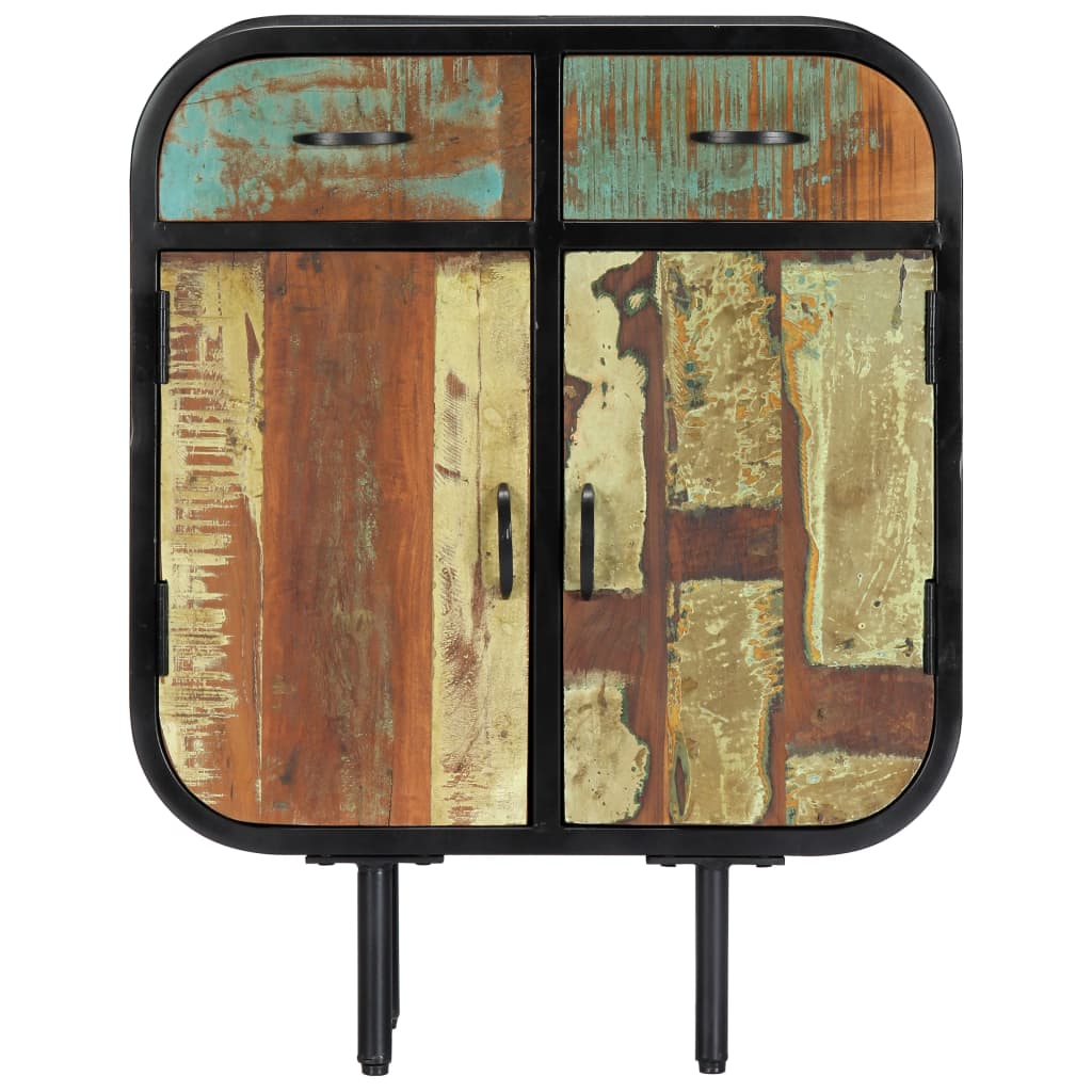 Buffet 60x30x75 cm Bois de récupération massif - XIOS