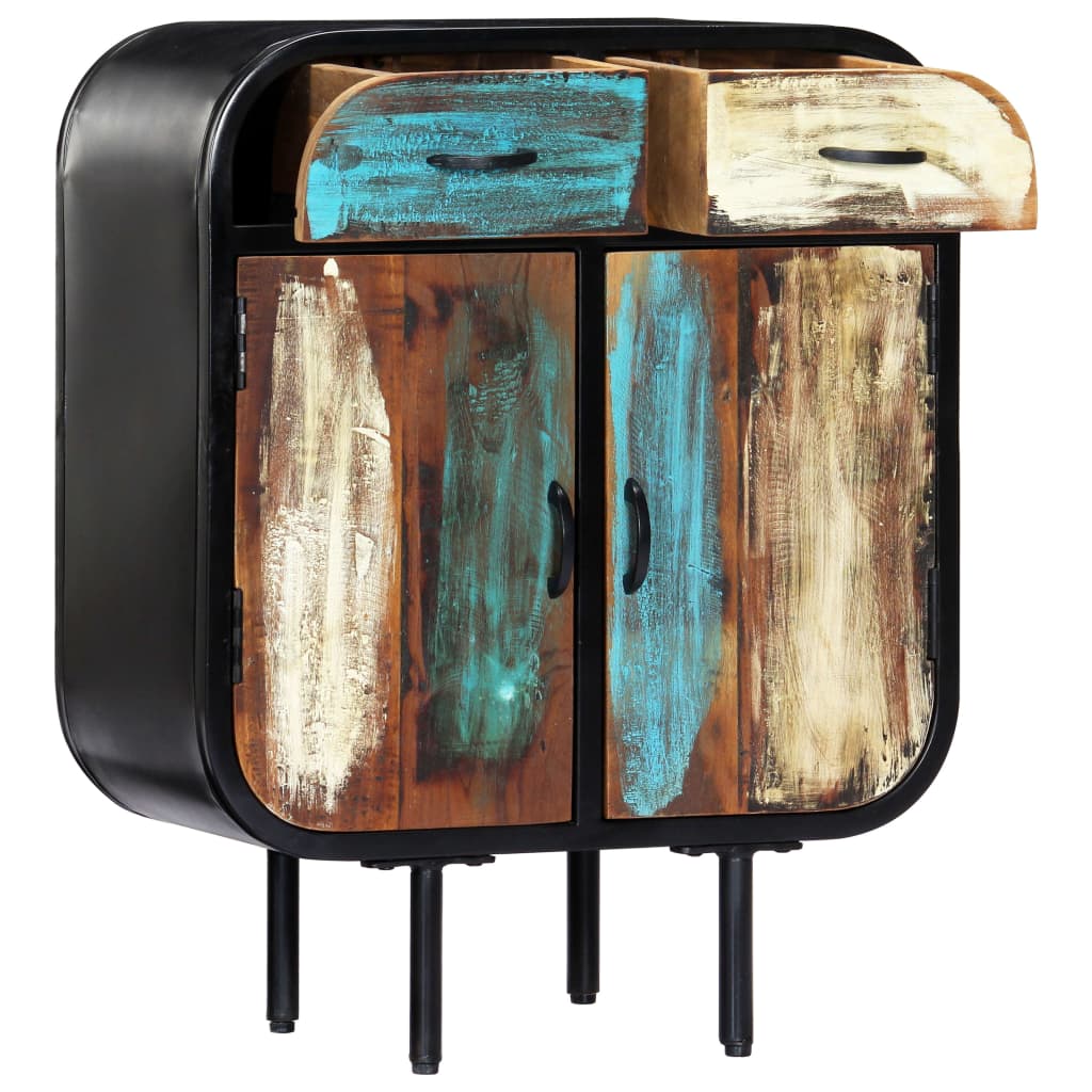 Buffet 60x30x75 cm Bois de récupération massif - XIOS