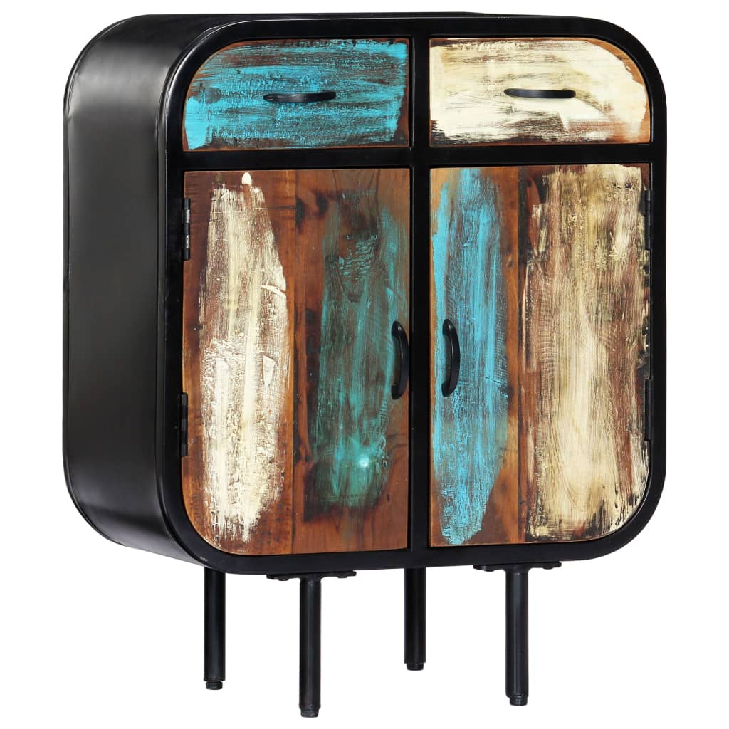 Buffet 60x30x75 cm Bois de récupération massif - XIOS