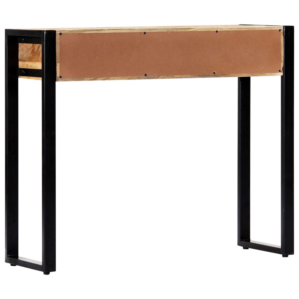 Table console 90 x 30 x 75 cm Bois de manguier massif - XIOS