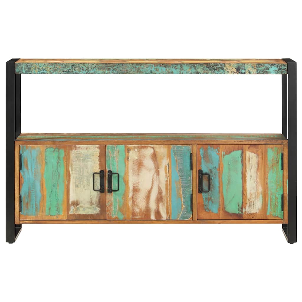 Buffet 120x30x75 cm Bois de récupération solide