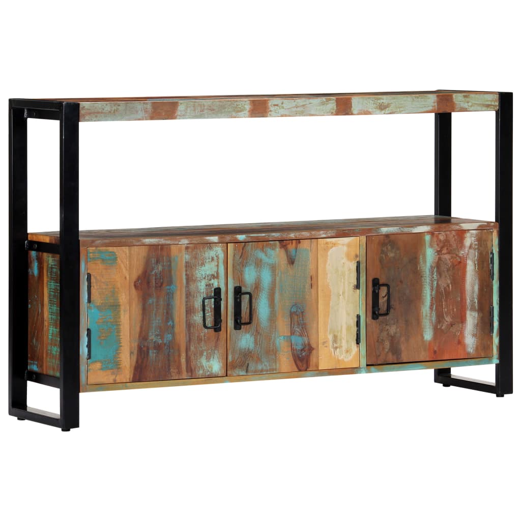 Buffet 120x30x75 cm Bois de récupération solide - XIOS