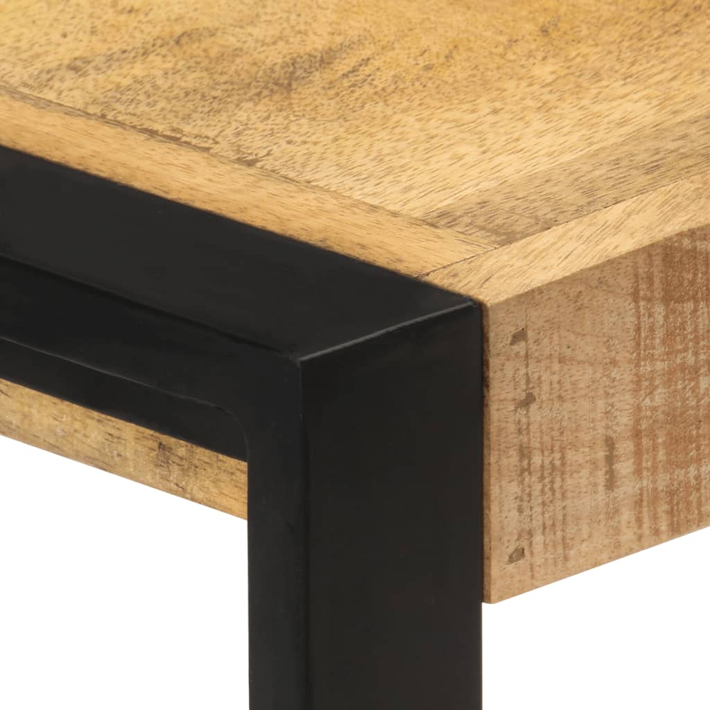 Armoire latérale 120x30x75 cm Bois de manguier solide - XIOS