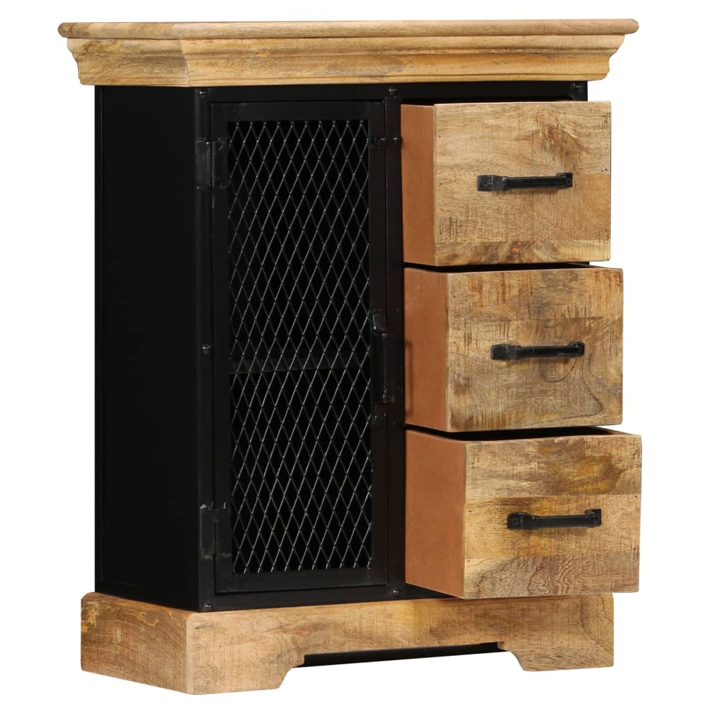 Buffet 60x30x75 cm Bois de manguier massif - XIOS