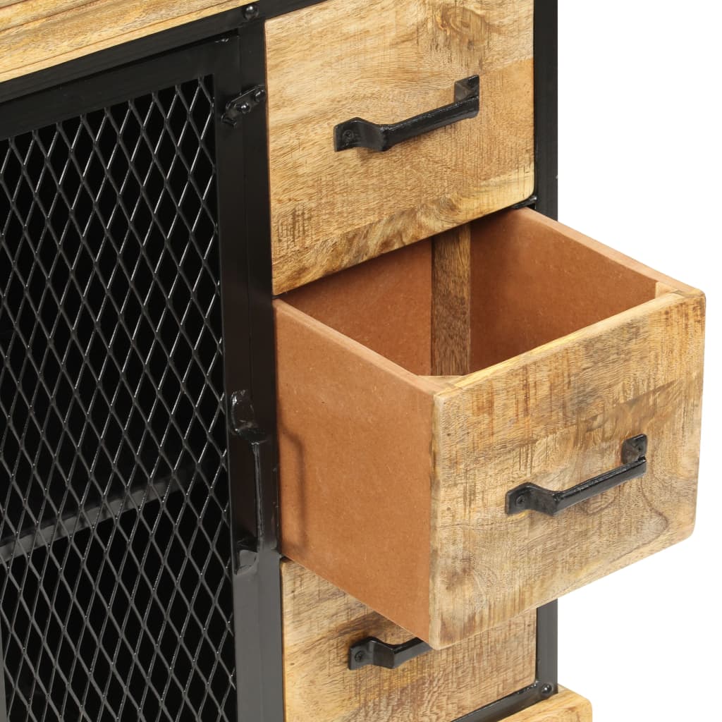 Buffet 60x30x75 cm Bois de manguier massif - XIOS