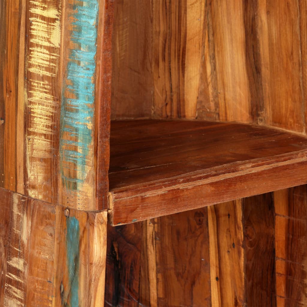 Casier à bouteilles 50 x 40 x 180 cm Bois de manguier massif - XIOS