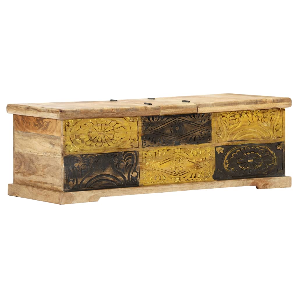 Table basse 100x50x35 cm Bois de manguier massif - XIOS