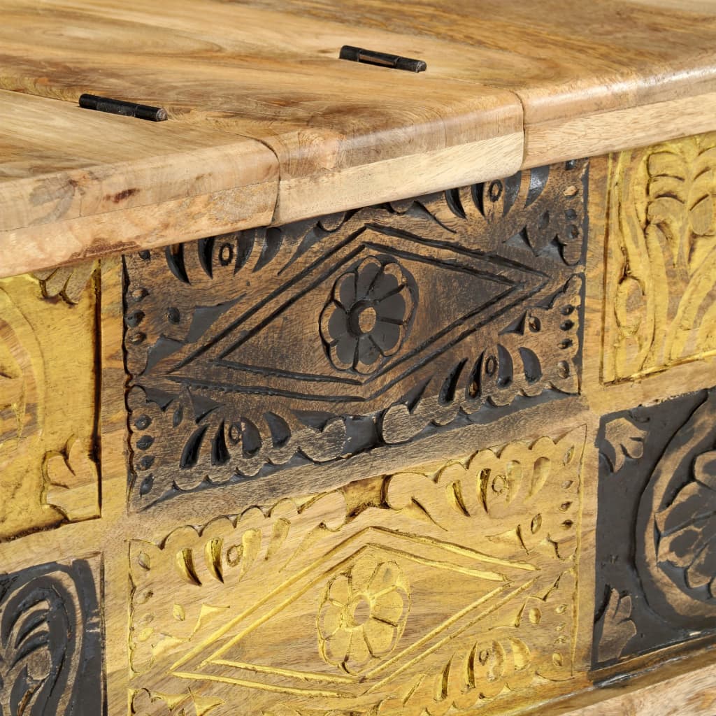 Table basse 100x50x35 cm Bois de manguier massif - XIOS