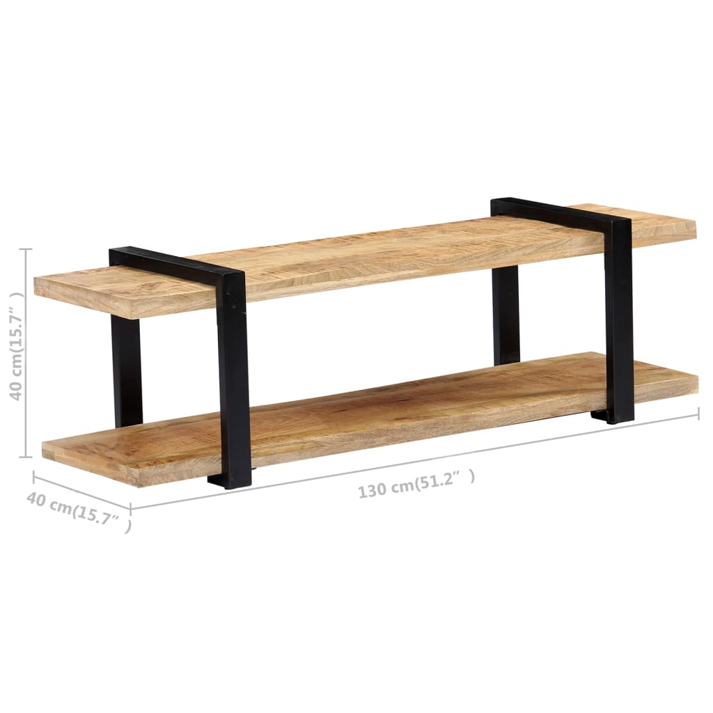 Meuble TV 247885 cm Bois de manguier massif - XIOS