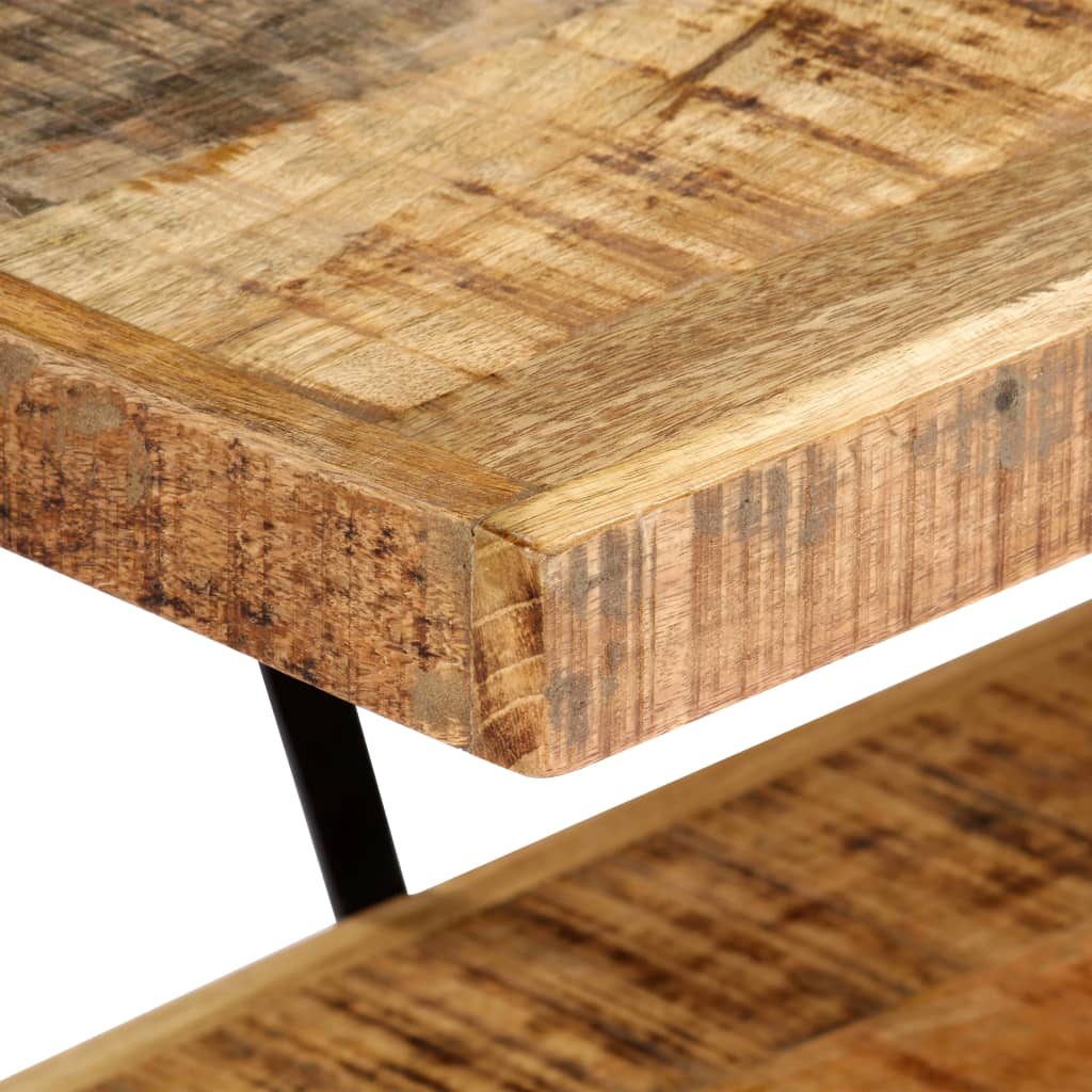 Meuble TV 160x40x50 cm Bois solide de manguier - XIOS
