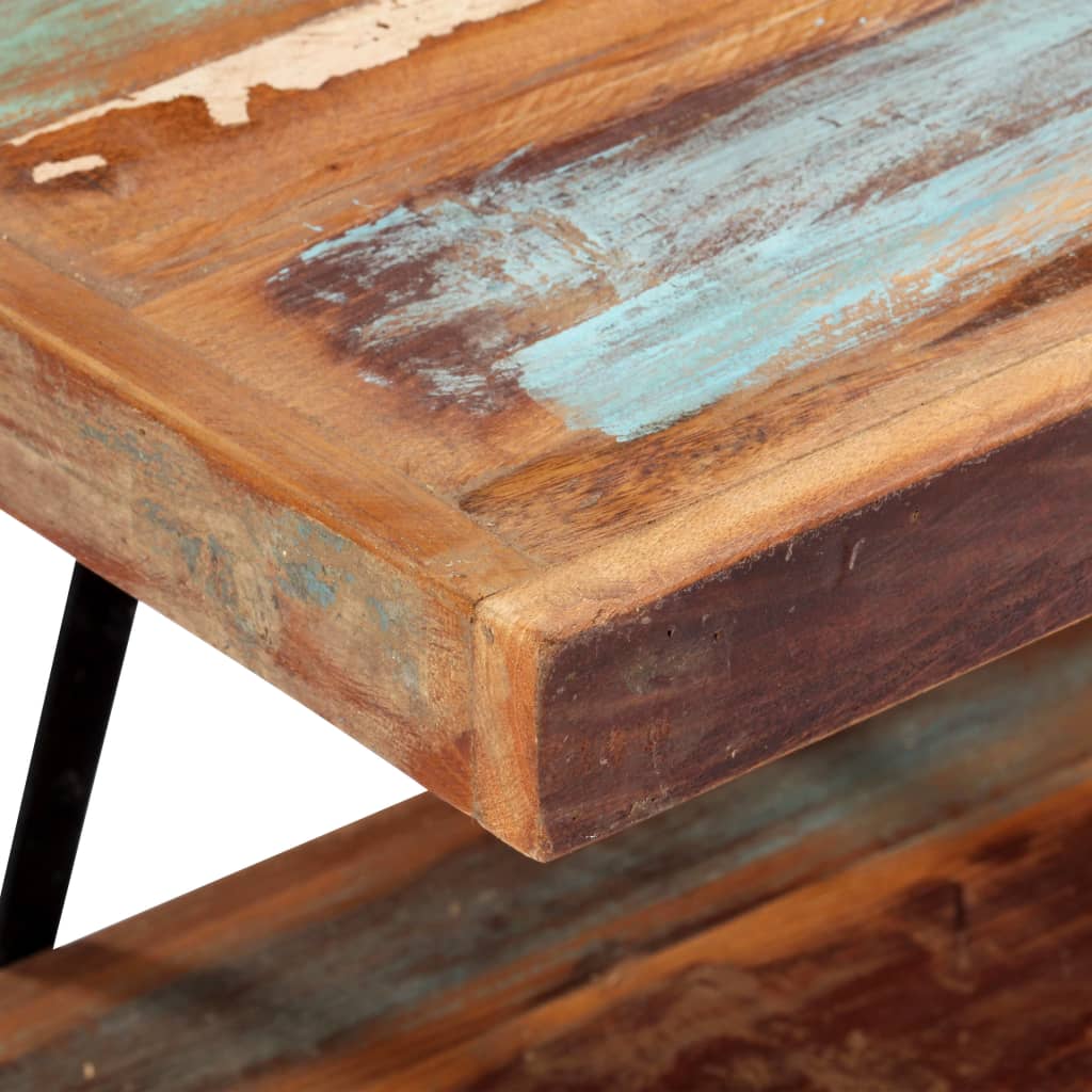 Meuble TV 160x40x50 cm Bois de récupération massif - XIOS