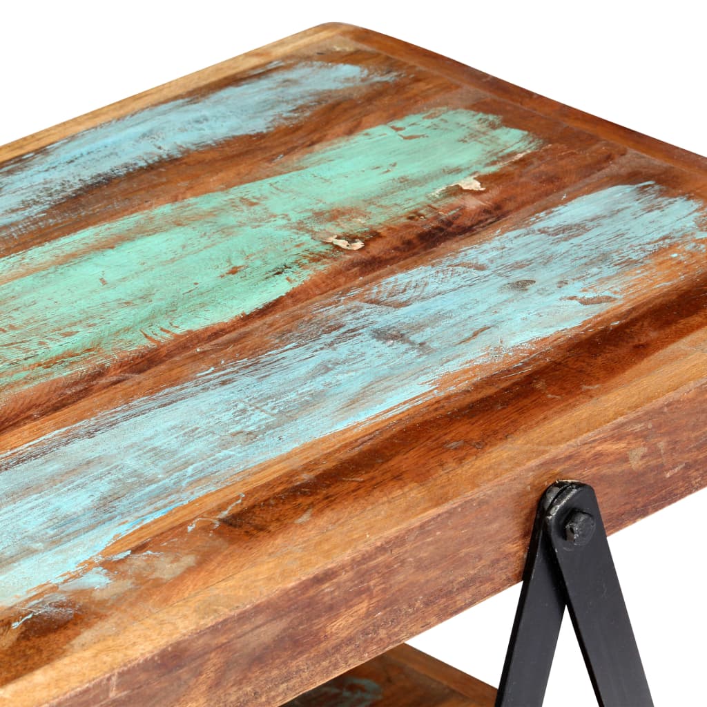 Meuble TV 160x40x50 cm Bois de récupération massif - XIOS