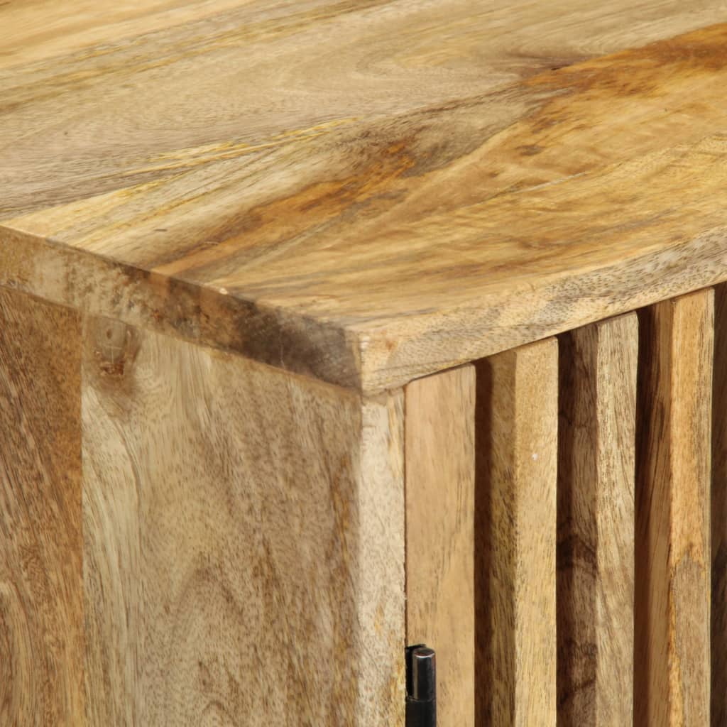 Meuble TV 90x30x40 cm Bois de manguier massif - XIOS