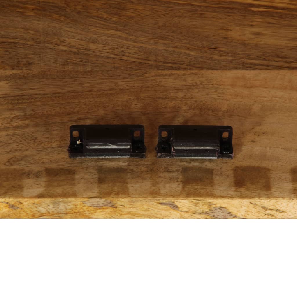 Meuble TV 90x30x40 cm Bois de manguier massif - XIOS